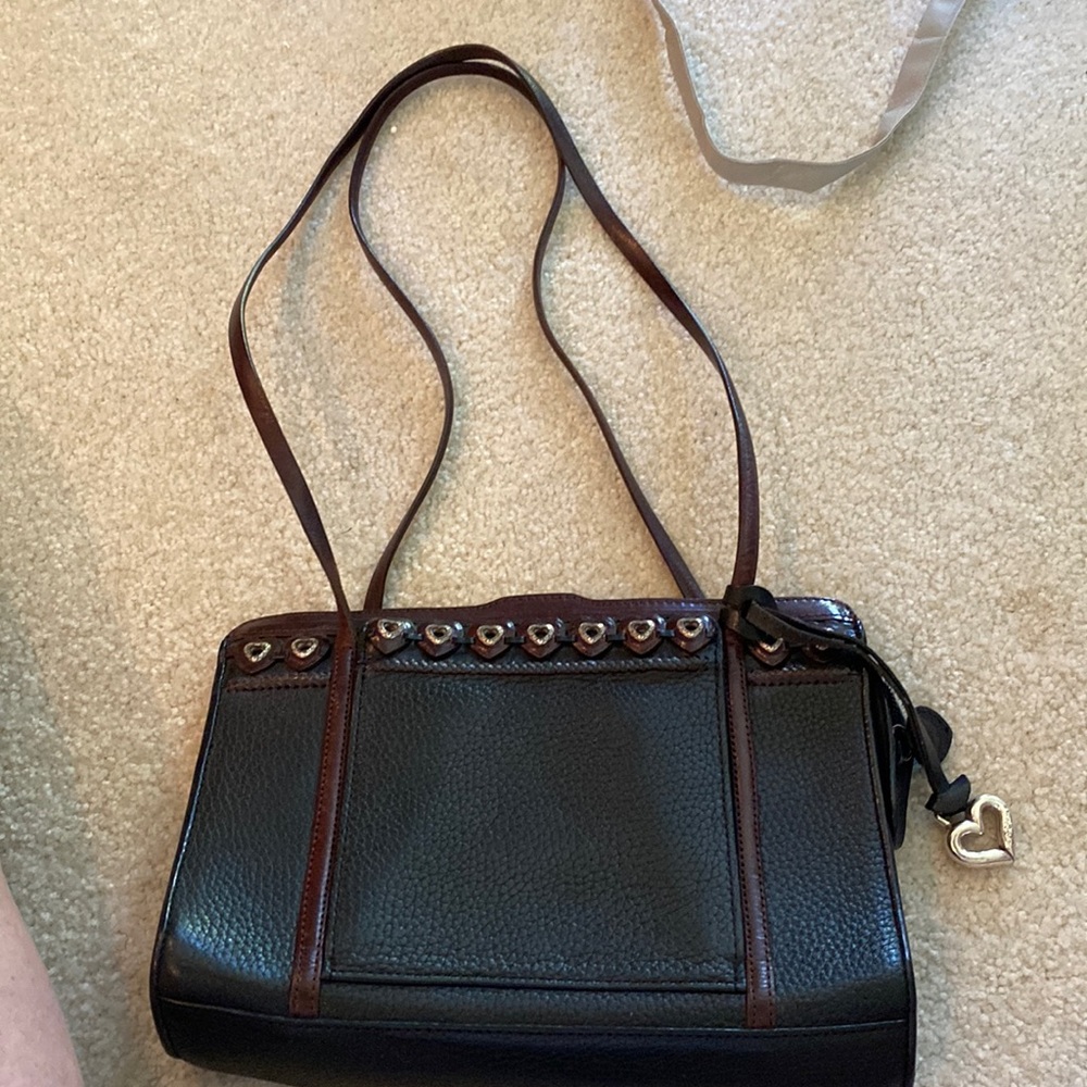 Brighton purse with heart grommets